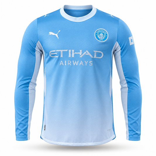 Manchester City 26/27 Home - Long Sleeve - Player