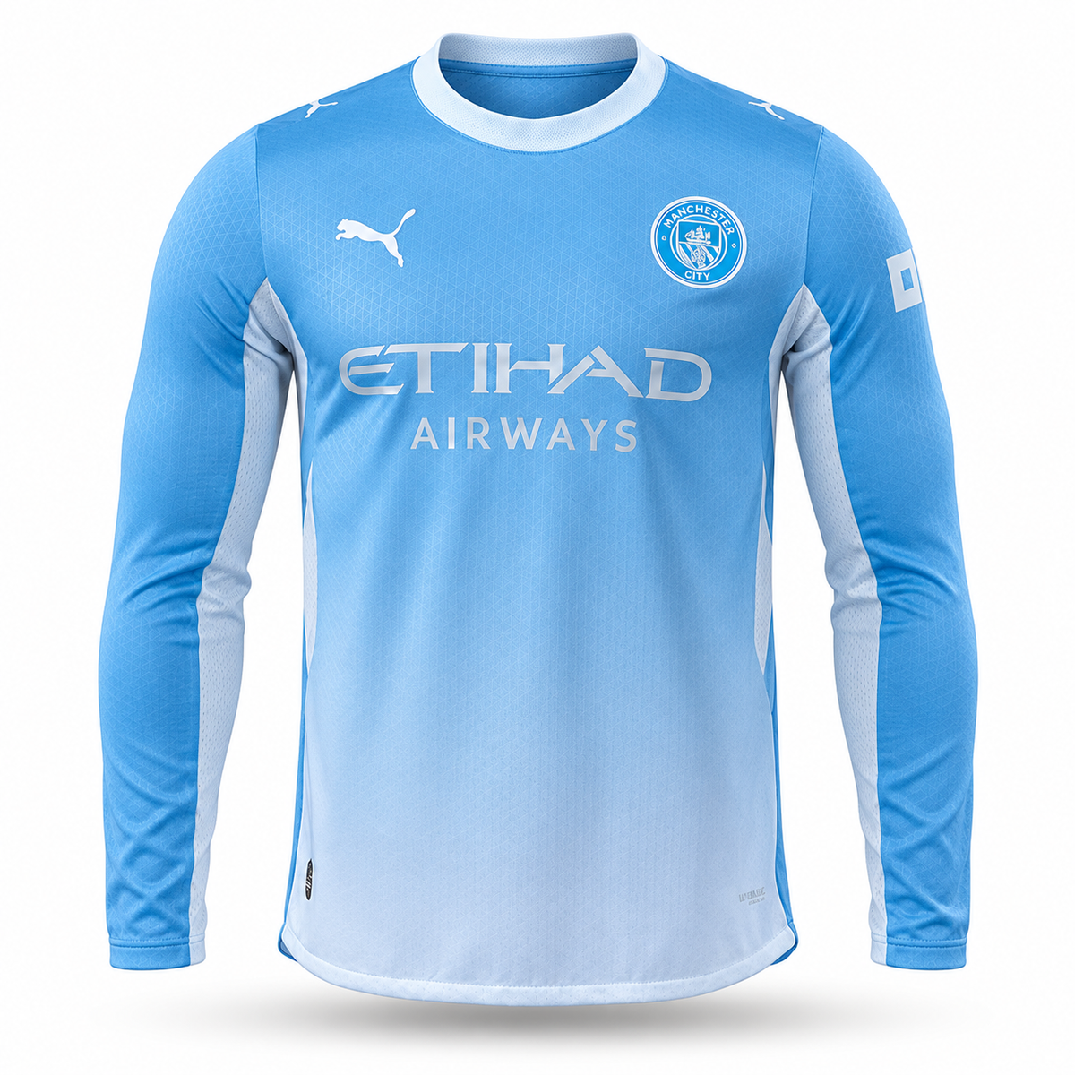 Manchester City 26/27 Home - Manga Longa - Jogador