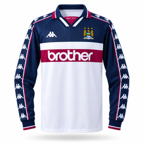 Manchester City 97/98 Home - Long Sleeves  - Retro