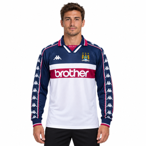 Manchester City 97/98 Home - Long Sleeves  - Retro