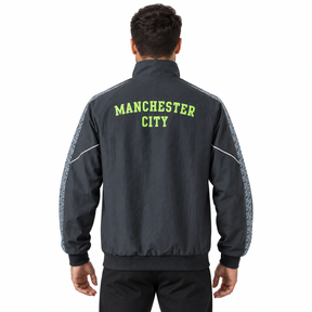 Chaqueta Cortavientos Manchester City Verde - Talla