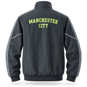 Chaqueta Cortavientos Manchester City Verde - Talla