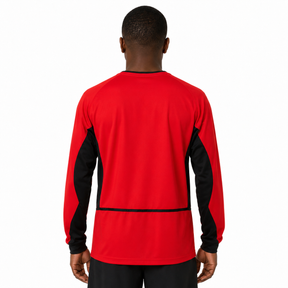 Manchester United 03/04 Home Mangas longa - Retrô