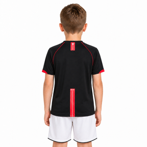 Manchester United 07/08 Black - Kids Kit - Retro