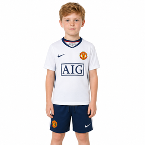 Manchester United 08/09 Away League Edition - Kids Kit - Retro