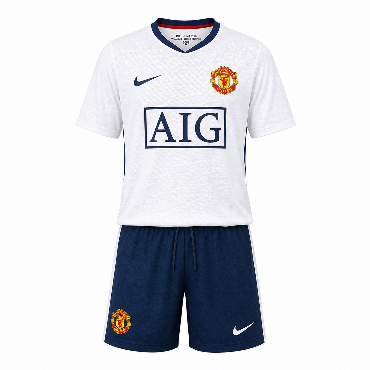 Manchester United 08/09 Away League Edition - Kids Kit - Retro