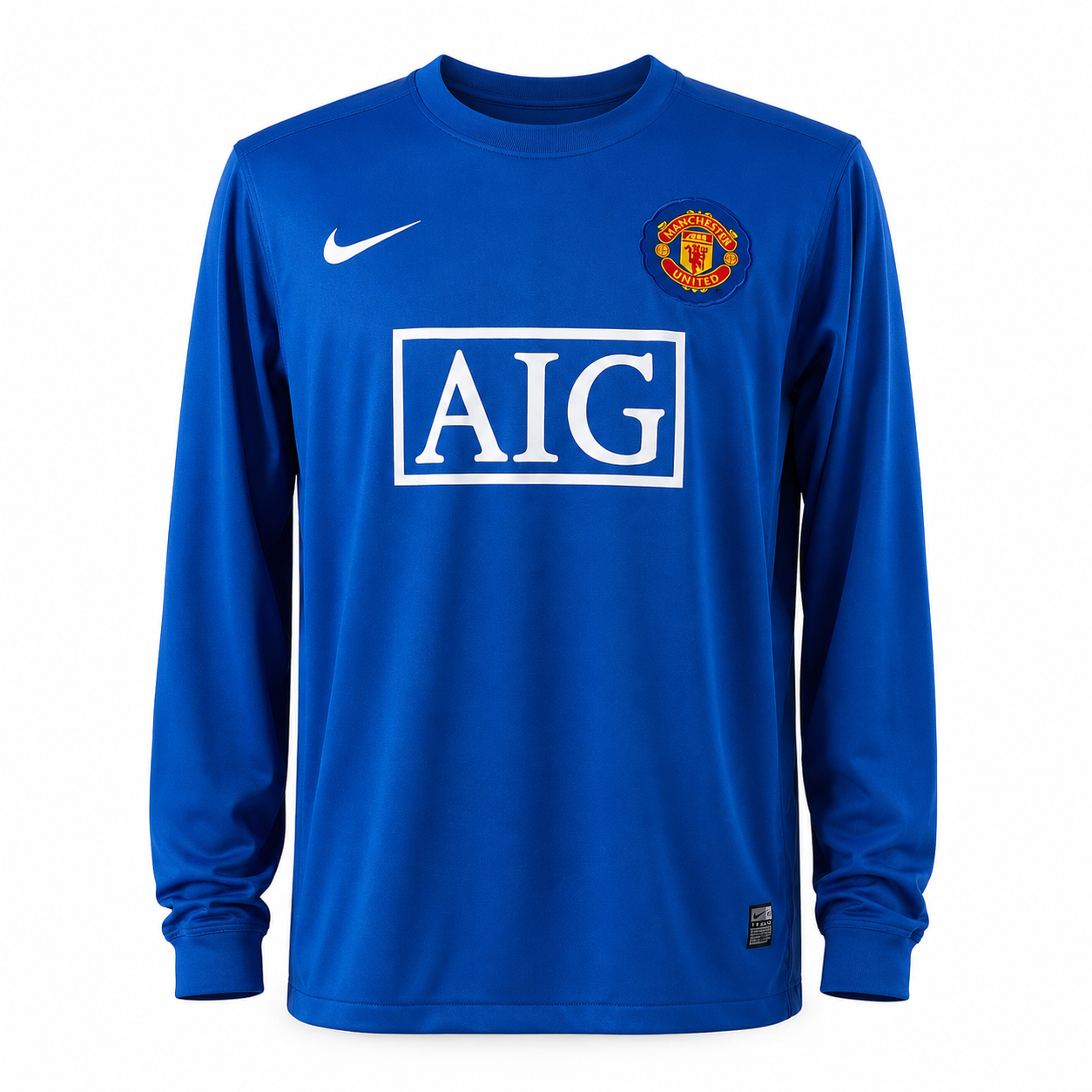 Manchester United 08/09 Third Mangas longa - Retrô