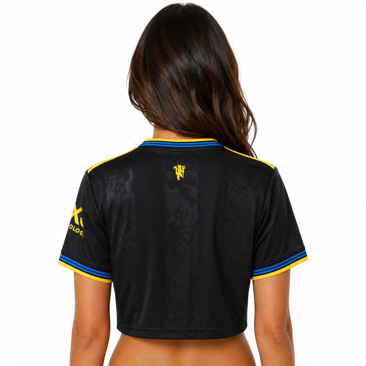 Manchester United 25/26 Third Away Women's crop top - Torcedor