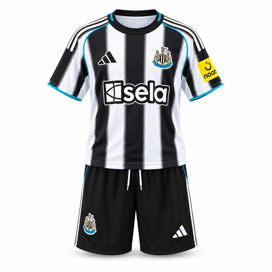 Newcastle United 25/26 Home - Kids Kit
