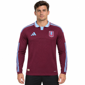 Aston Villa 26/27 Home - Manga Longa - Jogador