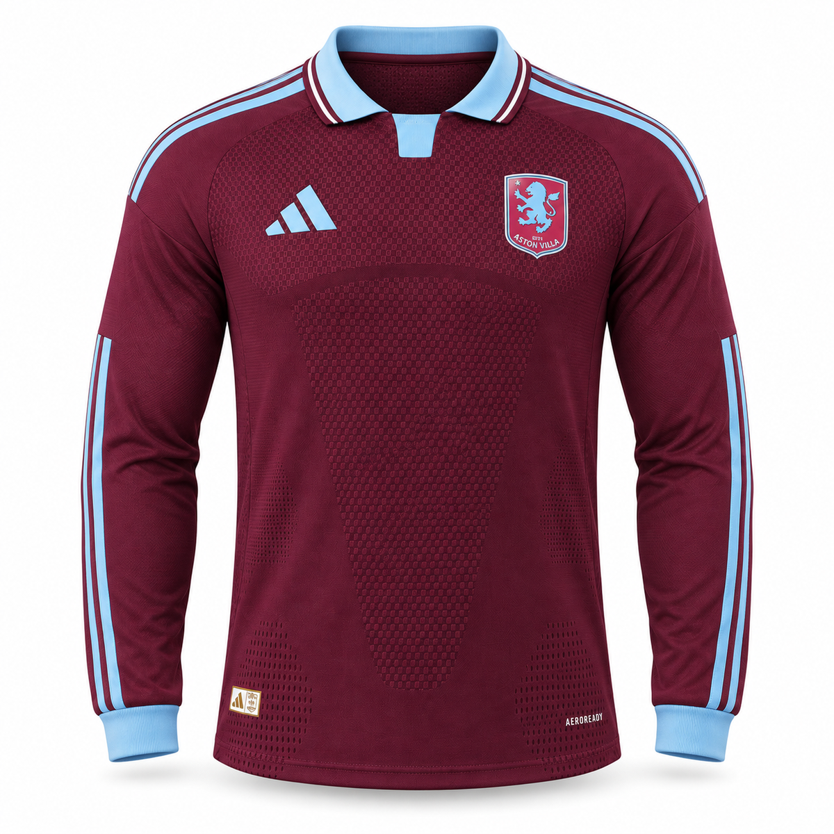 Aston Villa 26/27 Home - Manga Longa - Jogador