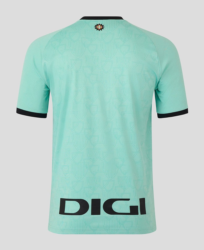 Camisa Athletic Bilbao Ill 25/26 Torcedor Castore Masculina - Verde e preto
