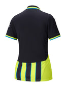 Camisa Manchester City II 24/25 - Torcedor Puma Feminina - Azul e amarela