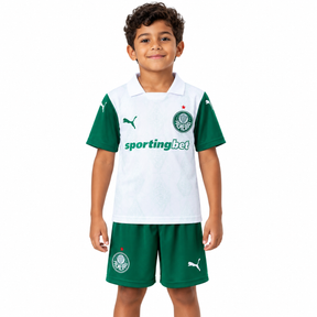 Palmeiras 2025 Away - Kids Kit
