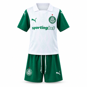 Palmeiras 2025 Away - Kids Kit