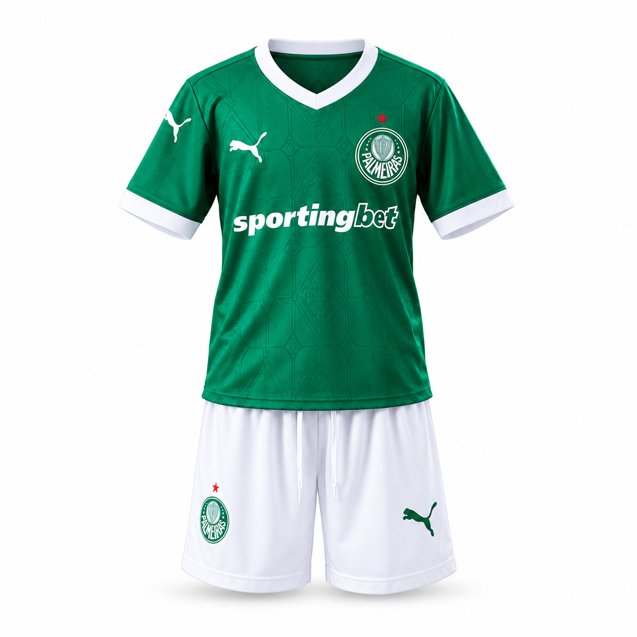 Palmeiras 2025 Home - Kids Kit