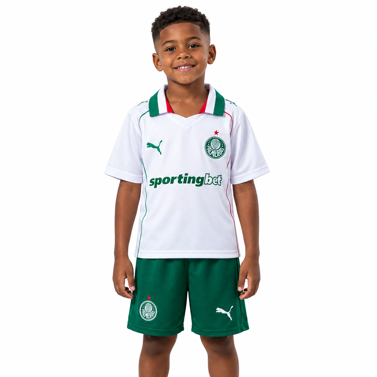 Palmeiras 2026 Away - Kids Kit
