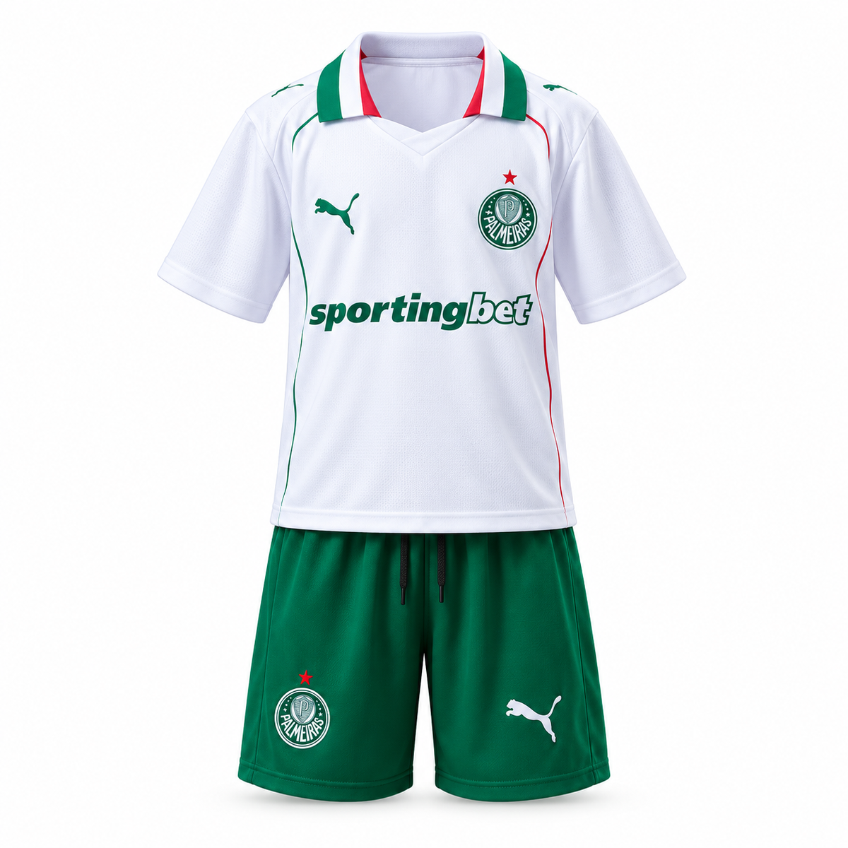 Palmeiras 2026 Away - Kids Kit