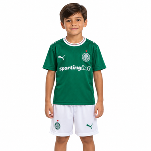 Palmeiras 2026 Titular - Conjunto Infantil