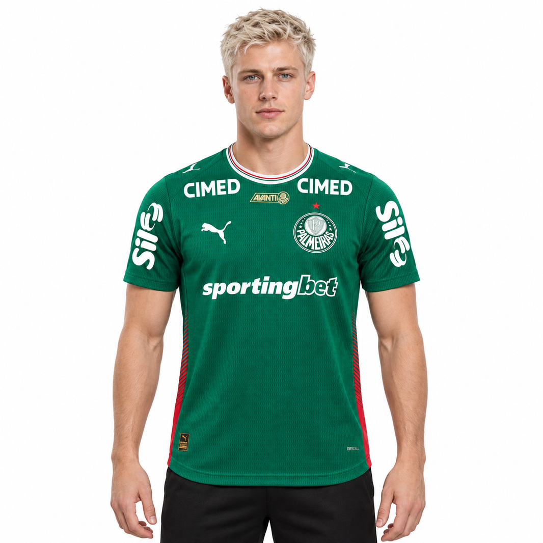 Palmeiras 2026 Titular (Todos os patrocinios) - Jogador