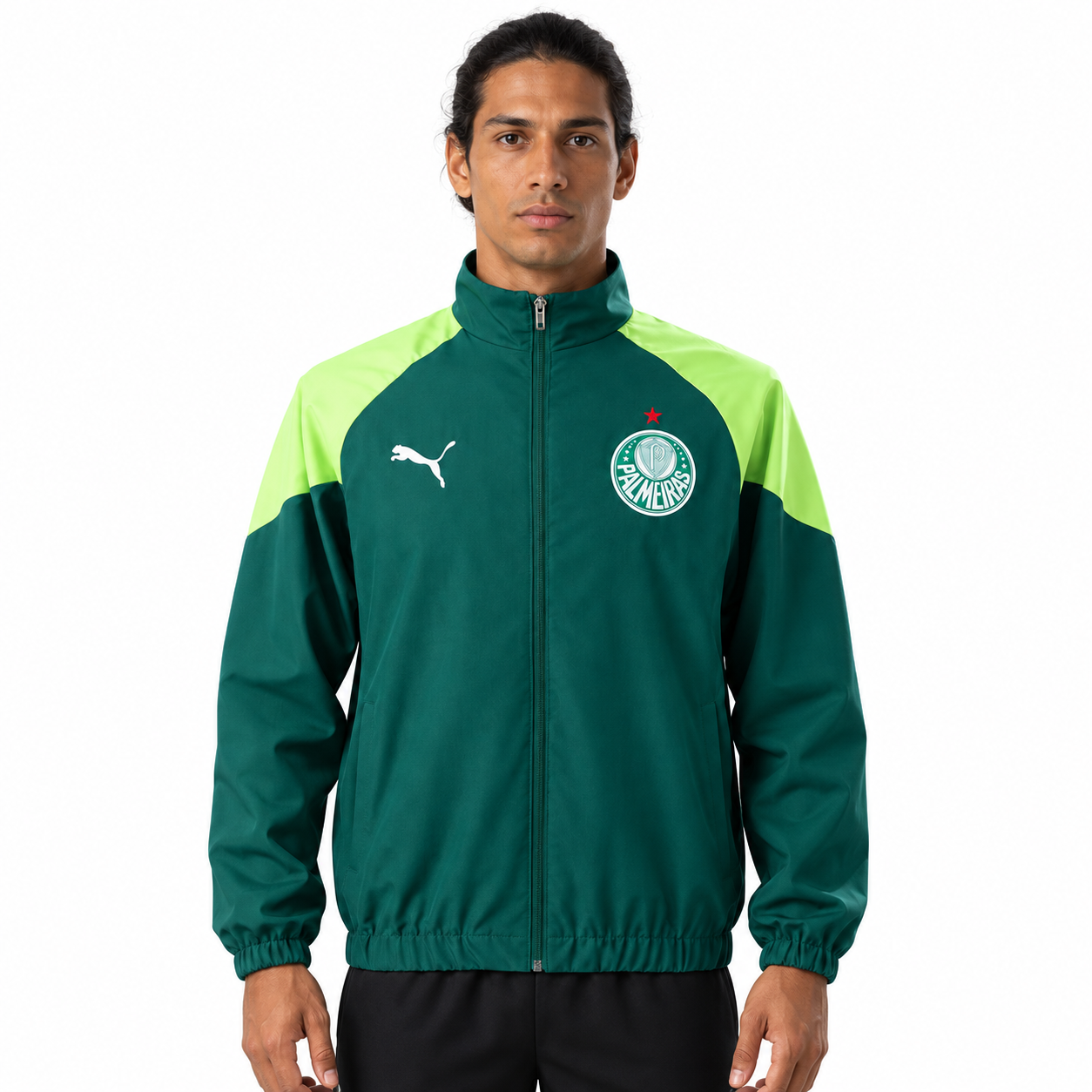 Palmeiras Jacket Windbreaker Green - Veste