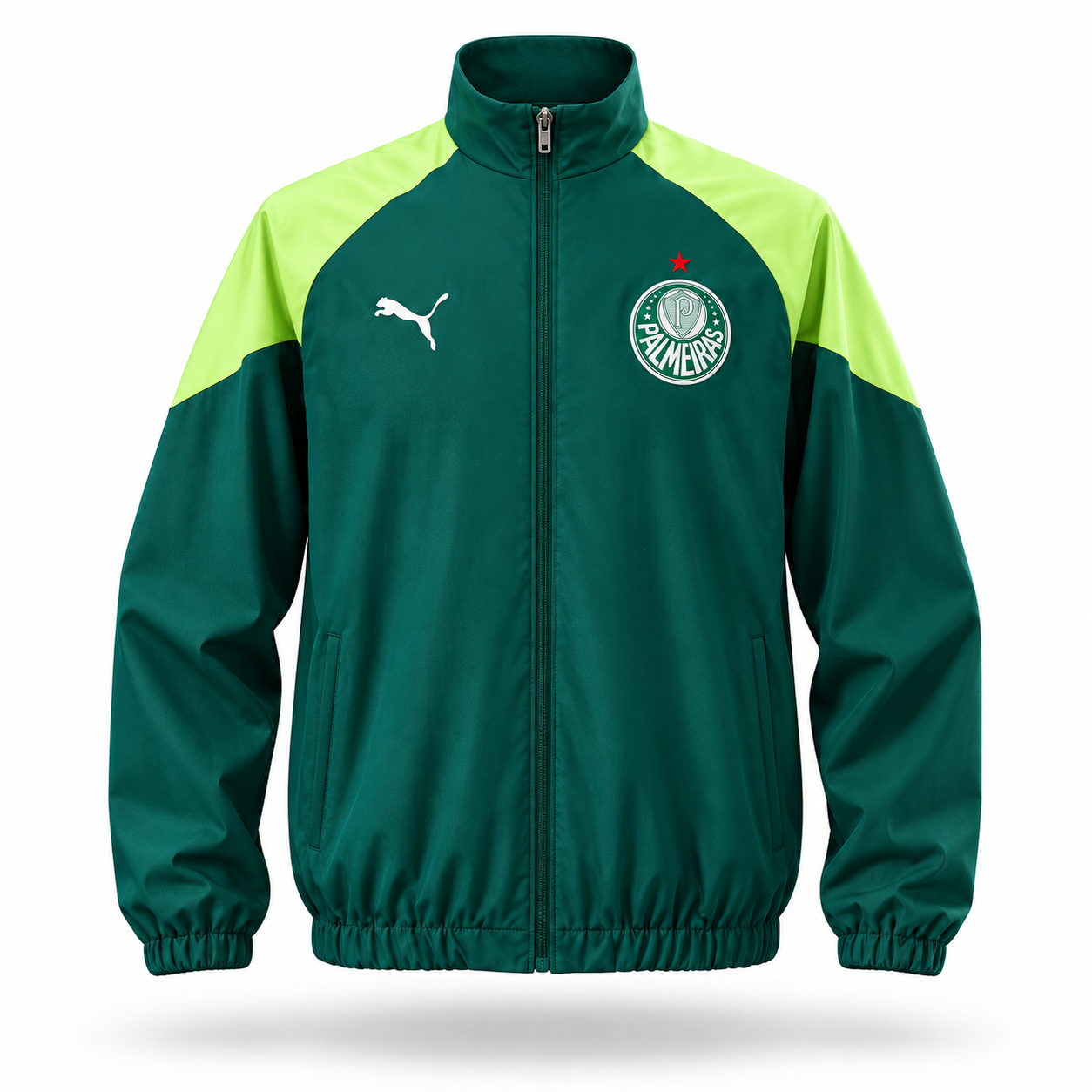 Palmeiras Jacket Windbreaker Green - Veste