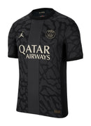 Camisa Paris Saint-Germain llI 23/24 - Torcedor Nike Masculina - Preta