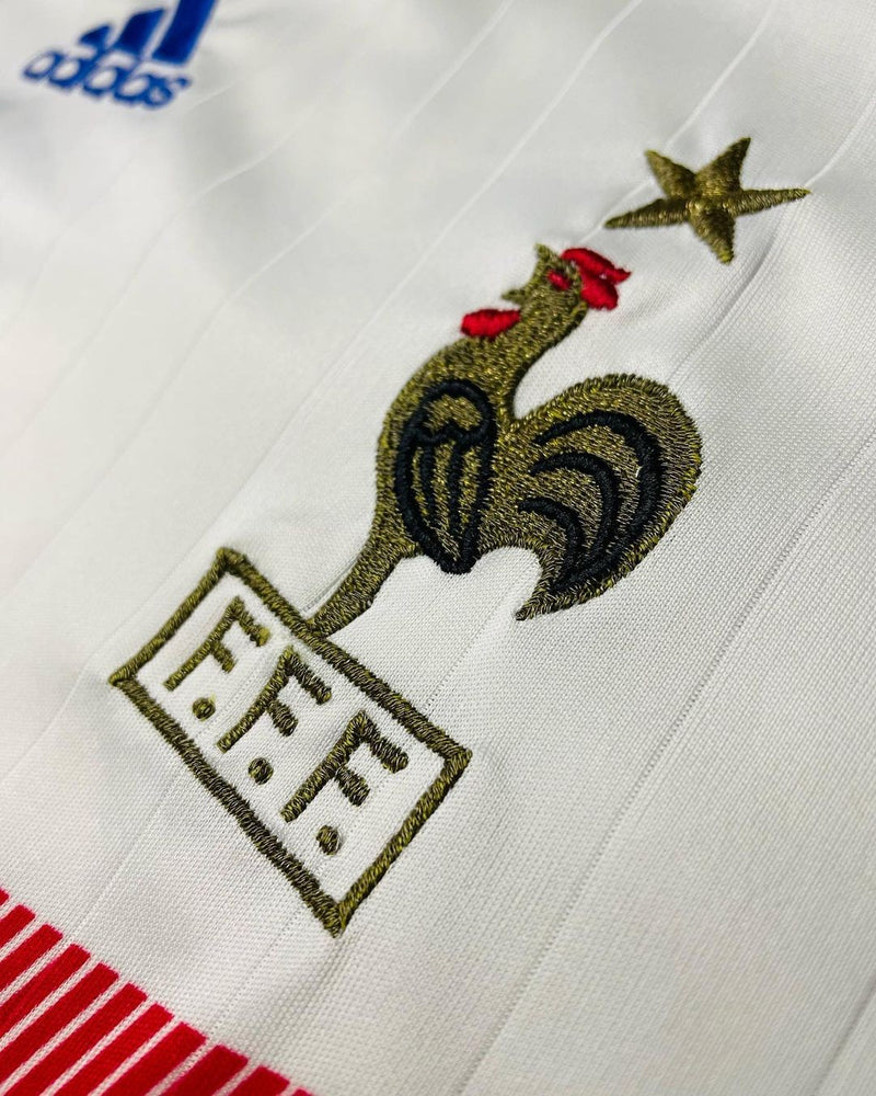 Camisa Retrô 2006 Seleção da França I Adidas Masculina - Branca
