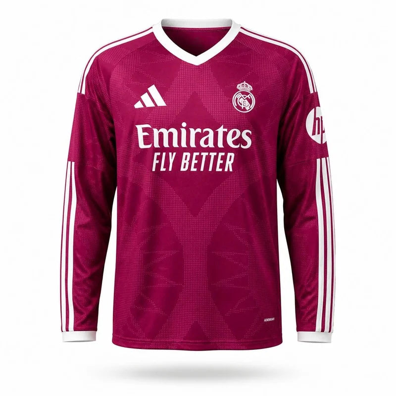 Real Madrid 26/27 Local - Manga Larga - Aficionado