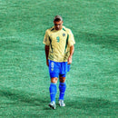 Nike Men's 2002 Brazil National Team I Retro Shirt - Yellow