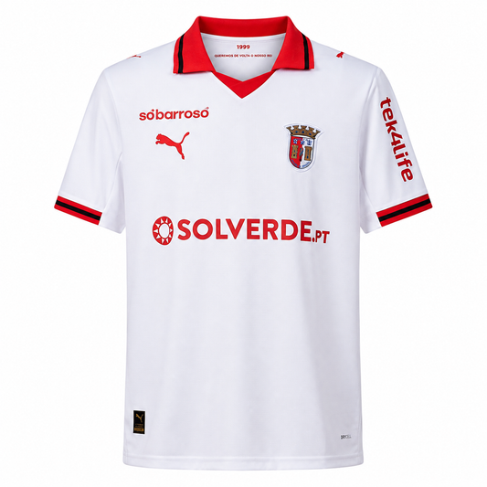 Maillot extérieur SC Braga 25/26 - Supporter