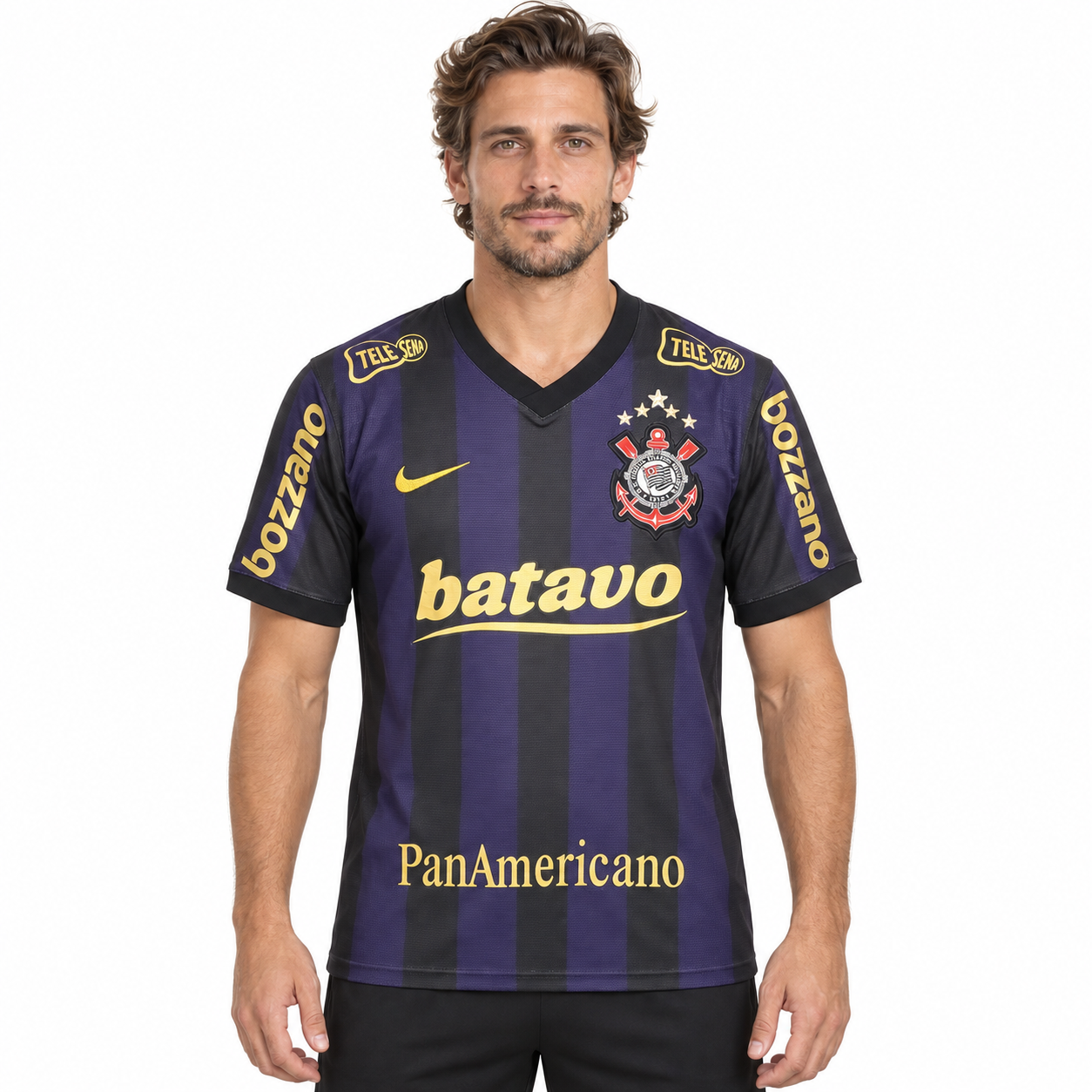 Tercera equipación SC Corinthians 2009 - Retro