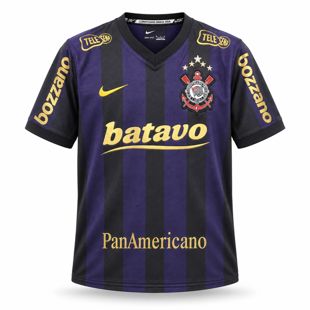 Tercera equipación SC Corinthians 2009 - Retro