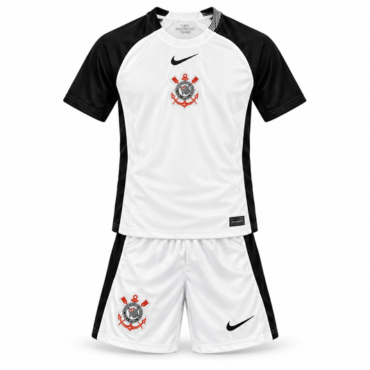 Equipación local SC Corinthians 2025 - Niños