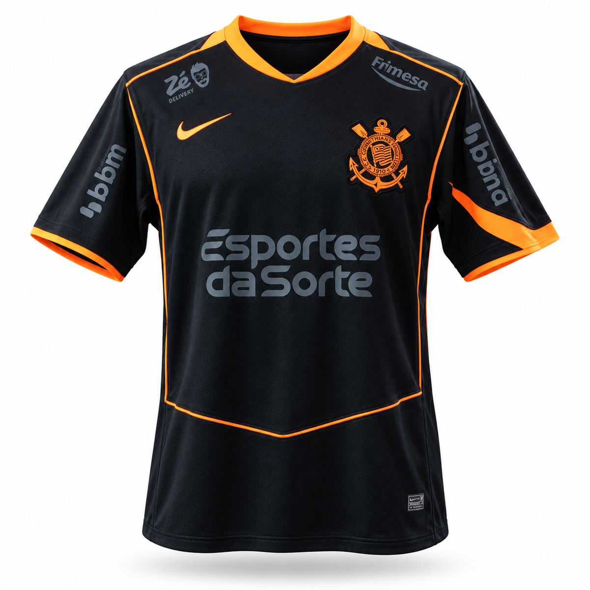 SC Corinthians 2025 Third (Todos Pratrocionios) - Torcedor