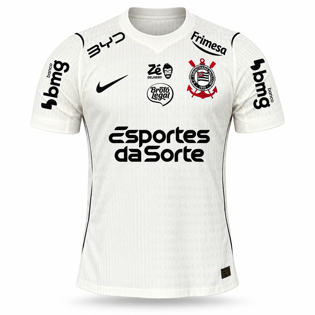 SC Corinthians 2026 Home (Todos os patrocinios) - Jogador