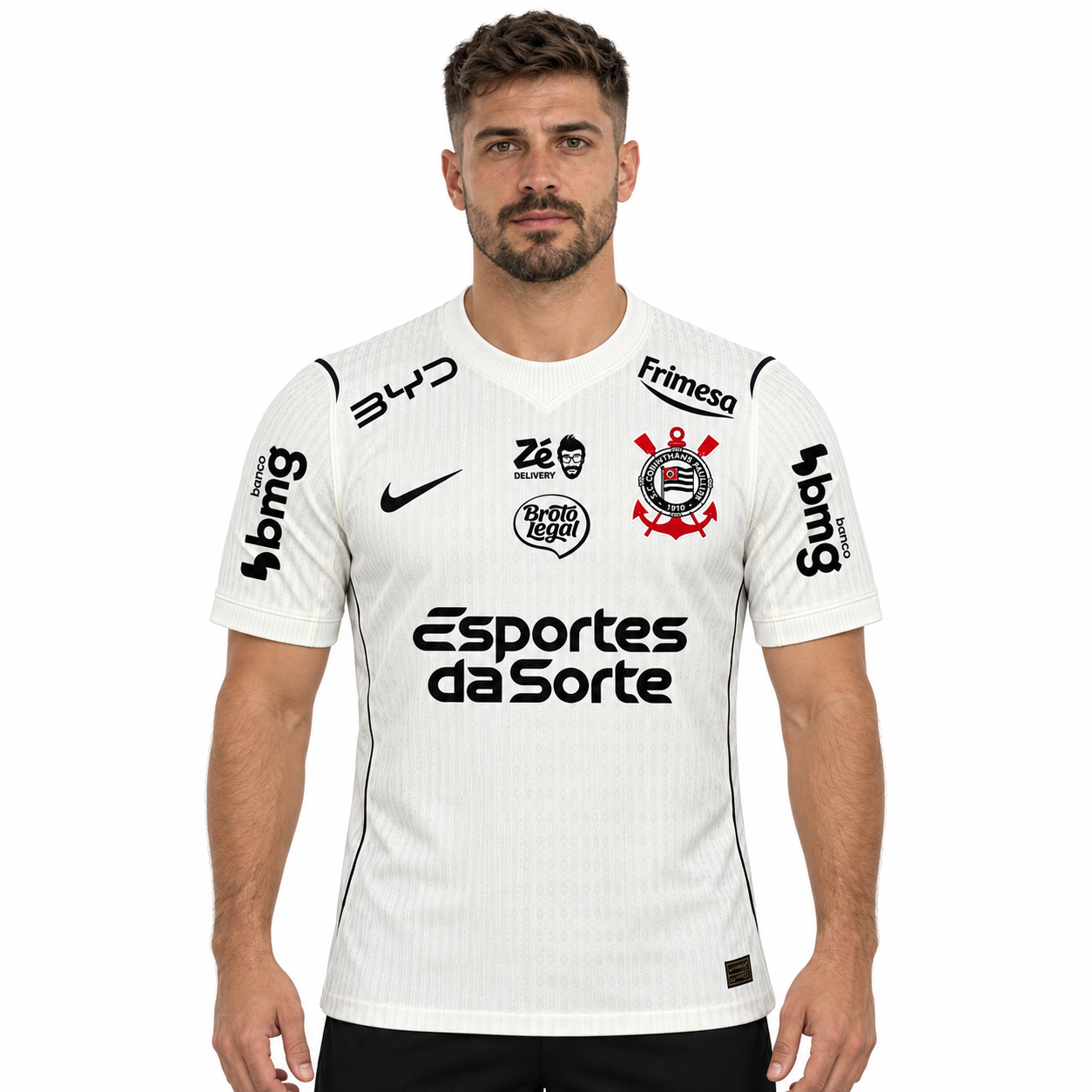 SC Corinthians 2026 Home (Todos os patrocinios) - Jogador