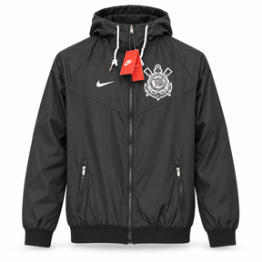 SC Corinthians Jacket Windbreaker Black - Veste
