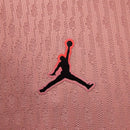 Camisa Paris Saint-Germain III 24/25 - Torcedor Jordan Masculina - Rosa com detalhes em azul