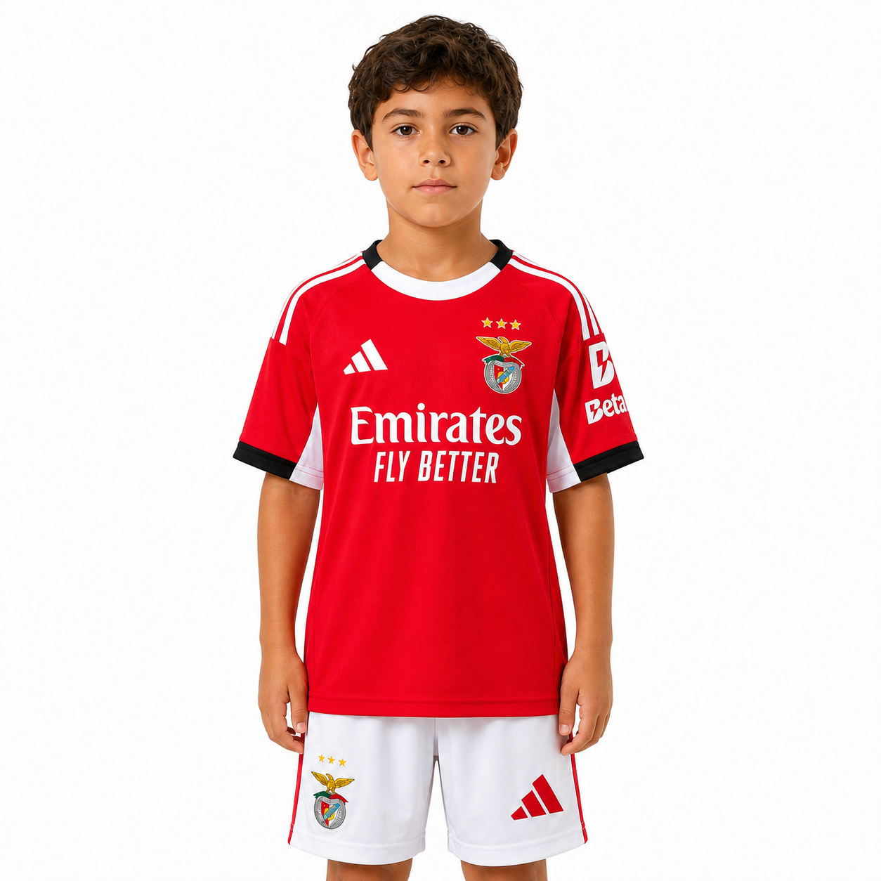 SL Benfica 25/26 Home - Kids Kit