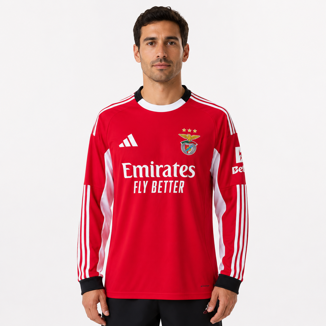 SL Benfica 25/26 Home - Manga Longa - Torcedor