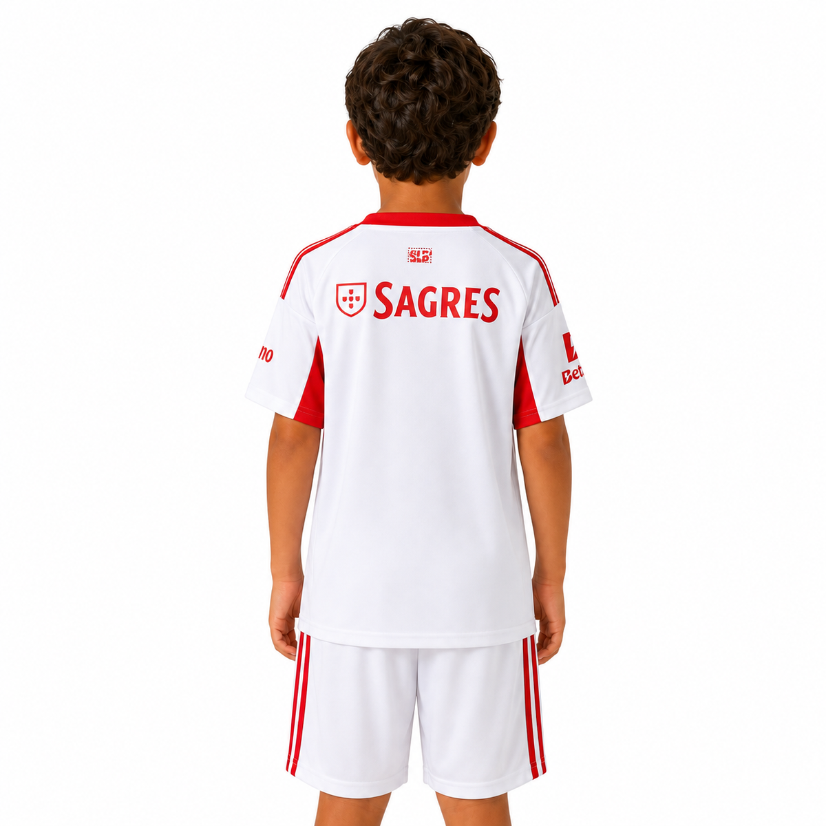 SL Benfica 25/26 Terceiro Uniforme - Conjunto Infantil
