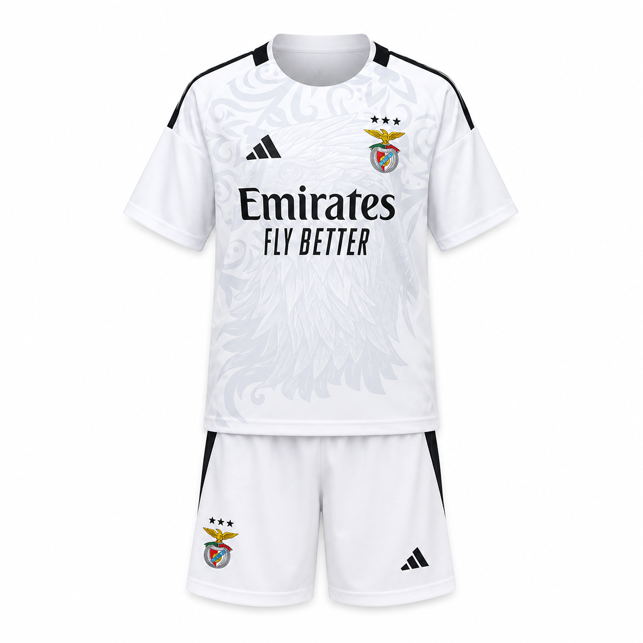 SL Benfica 25/26 White Training - Kids Kit