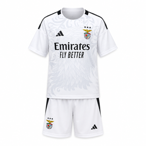 SL Benfica 25/26 White Training - Kids Kit