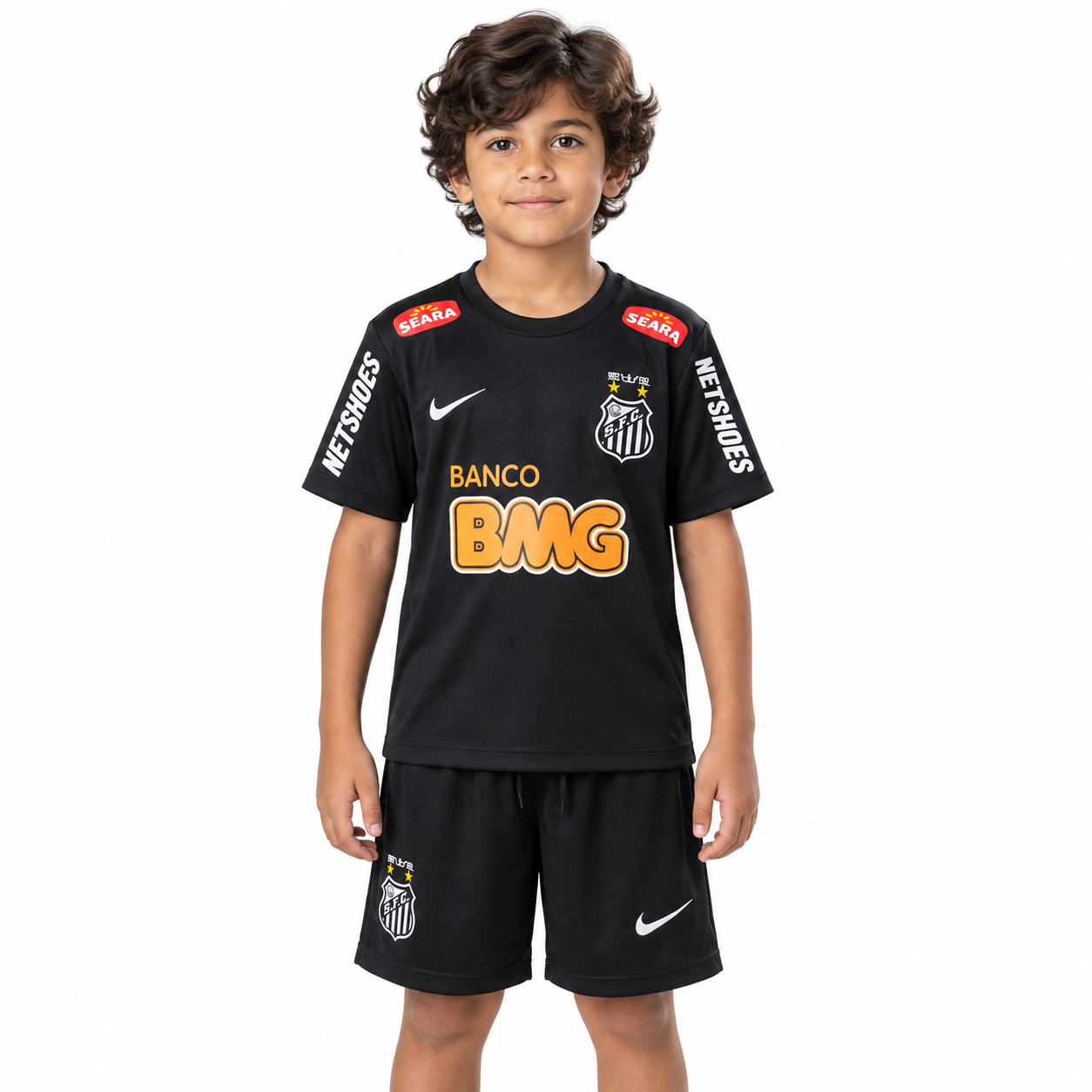 Santos FC 2012 Away - Kids Kit Retro
