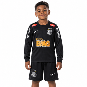 Santos FC 2012 Away Manga longa - Kids Kit Retro