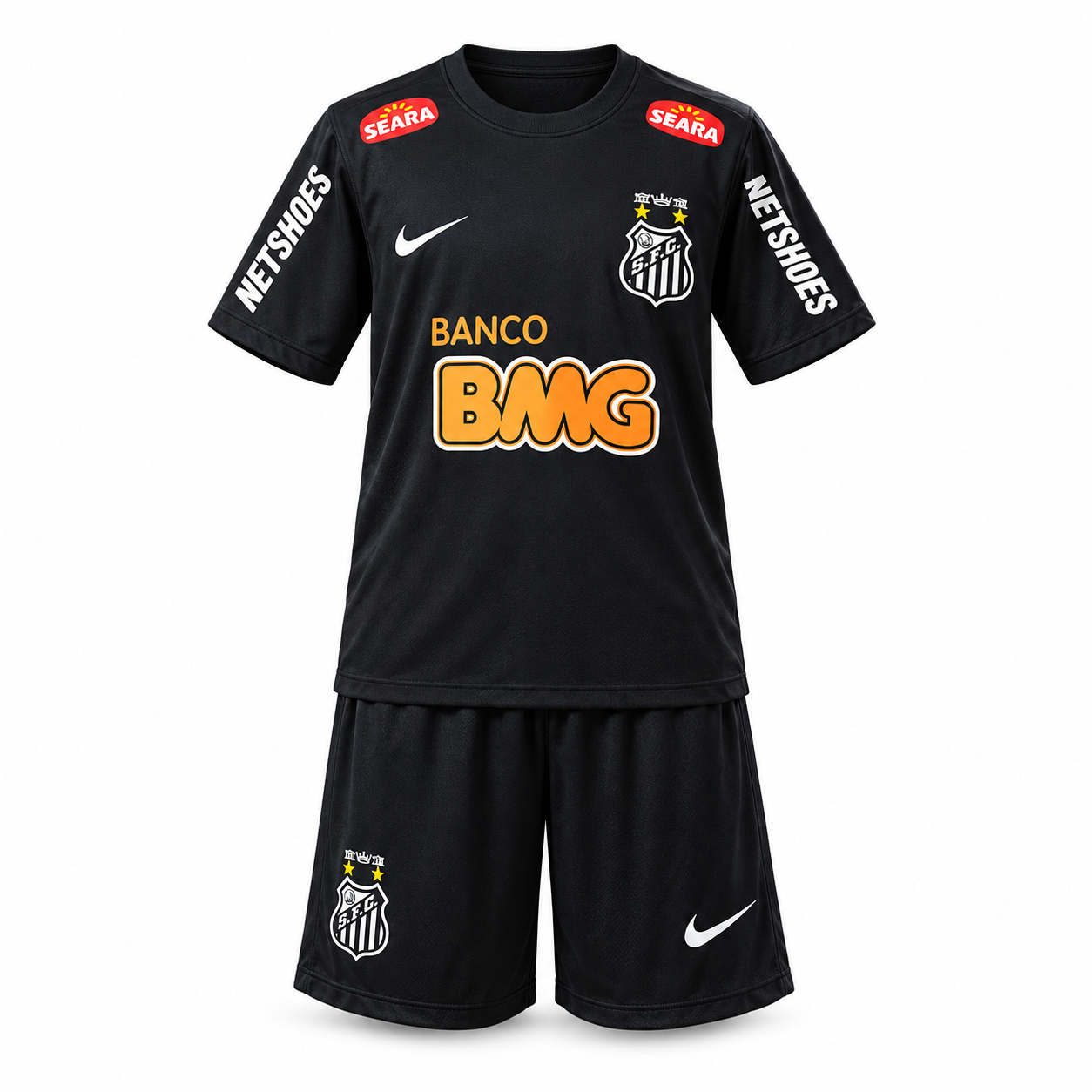 Santos FC 2012 Away - Kids Kit Retro