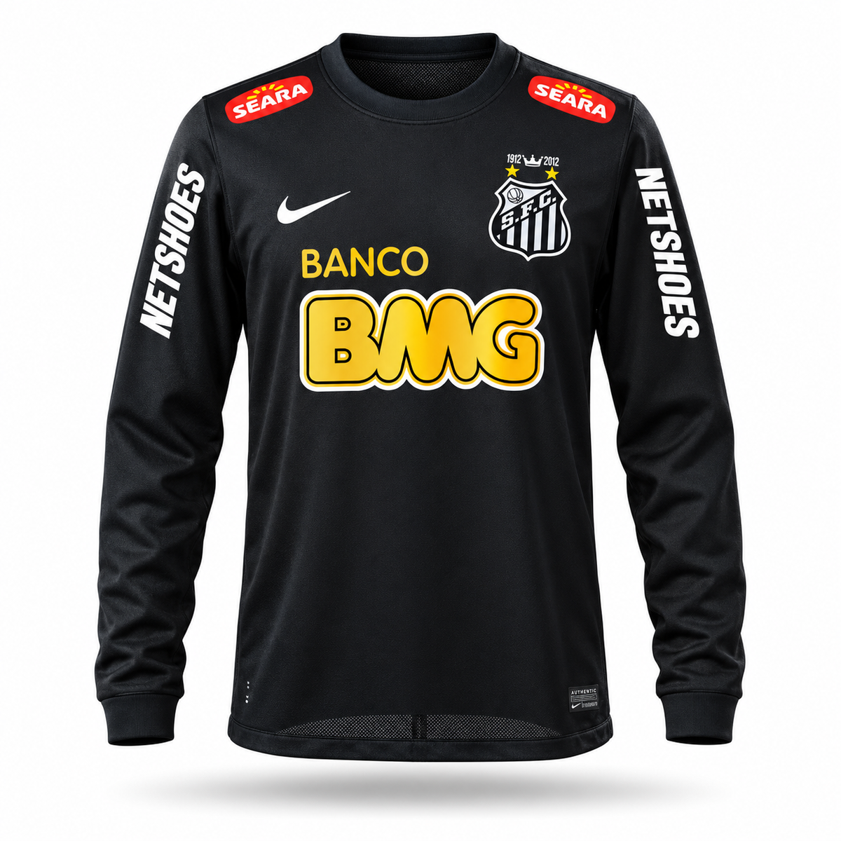 Santos FC 2012 Black - Retro