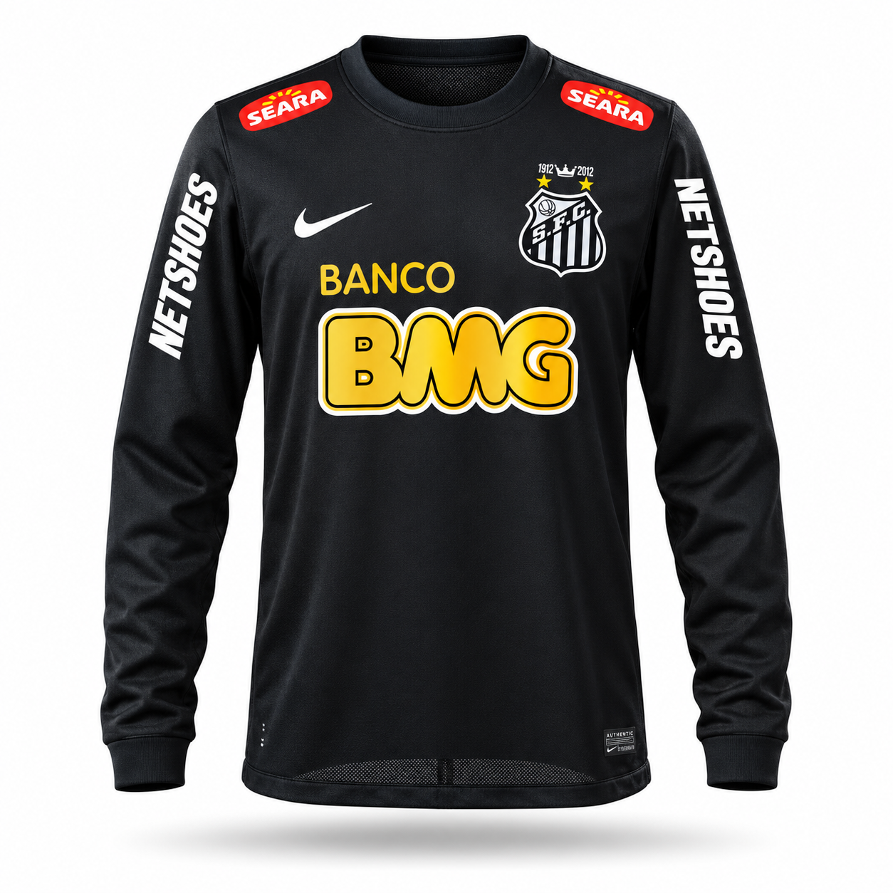 Santos FC 2012 Black - Retro