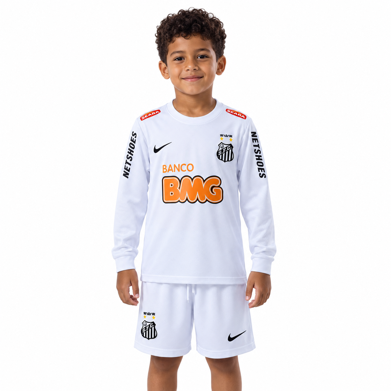 Santos FC 2012 Home - Kids Kit Retro